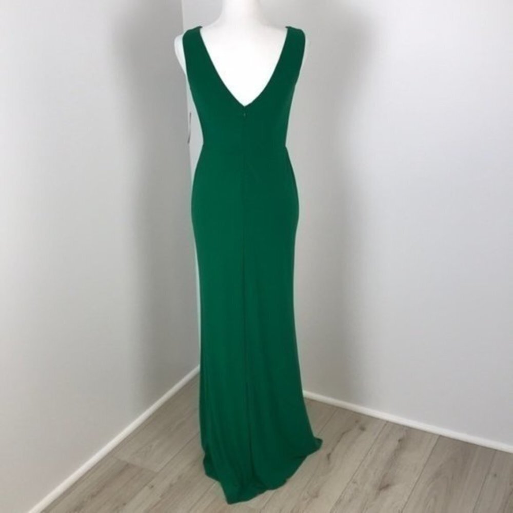 Ralph Lauren Sleeveless Rhinestone Gown Size 0 - Picture 4 of 9